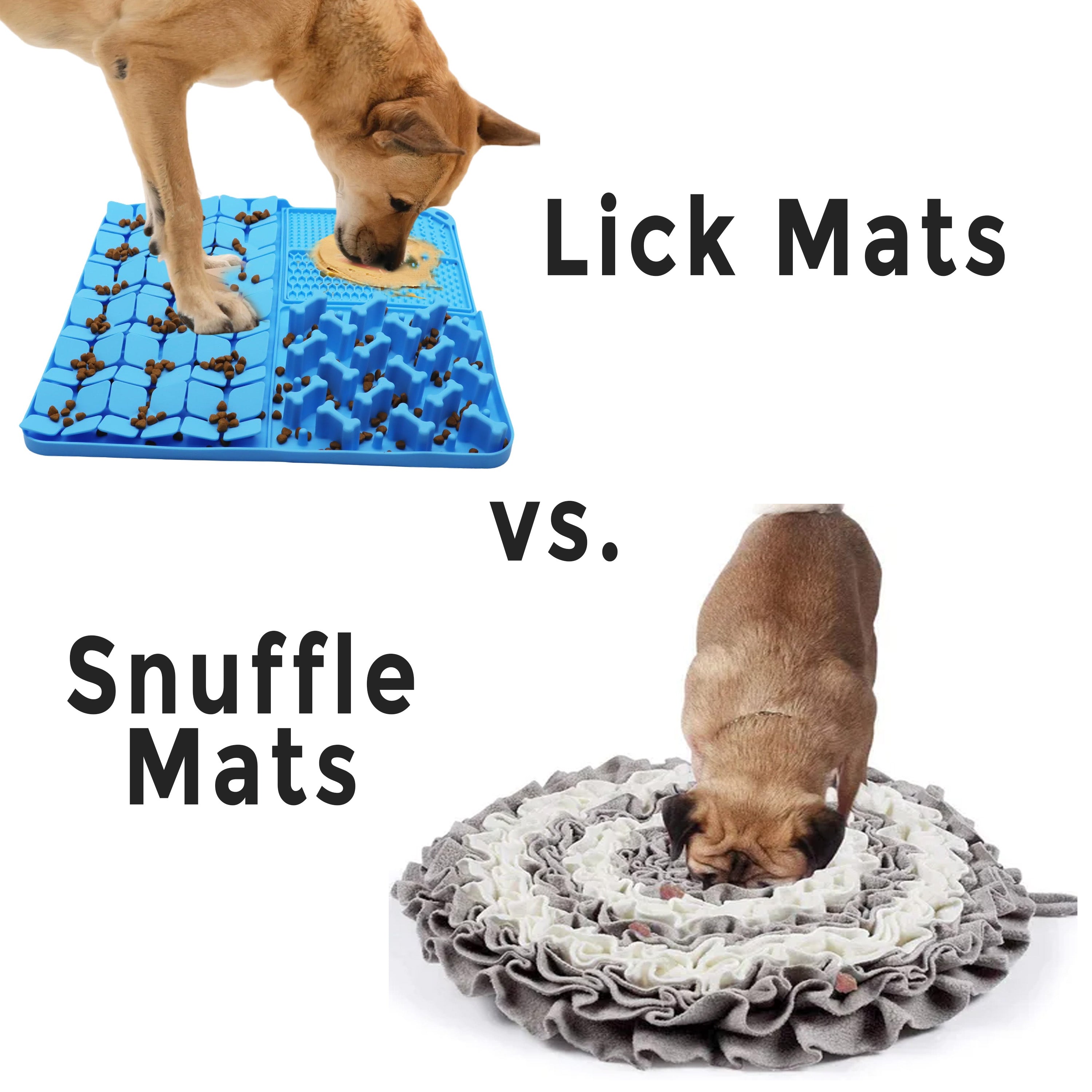 Lick Mat vs. Snuffle Mat: Which One Truly Benefits Your Dog? – The ...